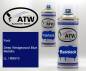 Preview: Ford, Deep Wedgewood Blue Metallic, LL / M6910: 400ml Sprühdose + 400ml Klarlack - Set, von ATW Autoteile West.